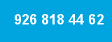 926 818 44 62
